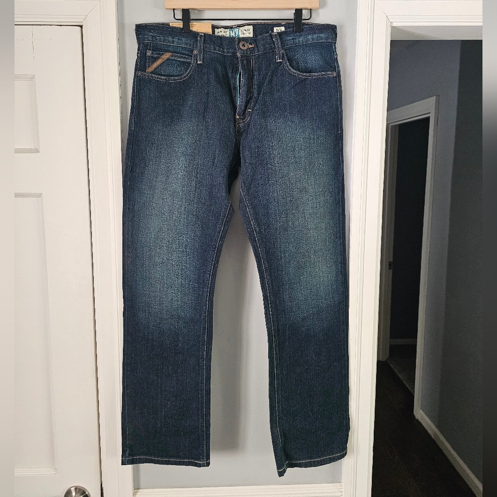 Ariat Men's Straight Jeans - Dark Blue